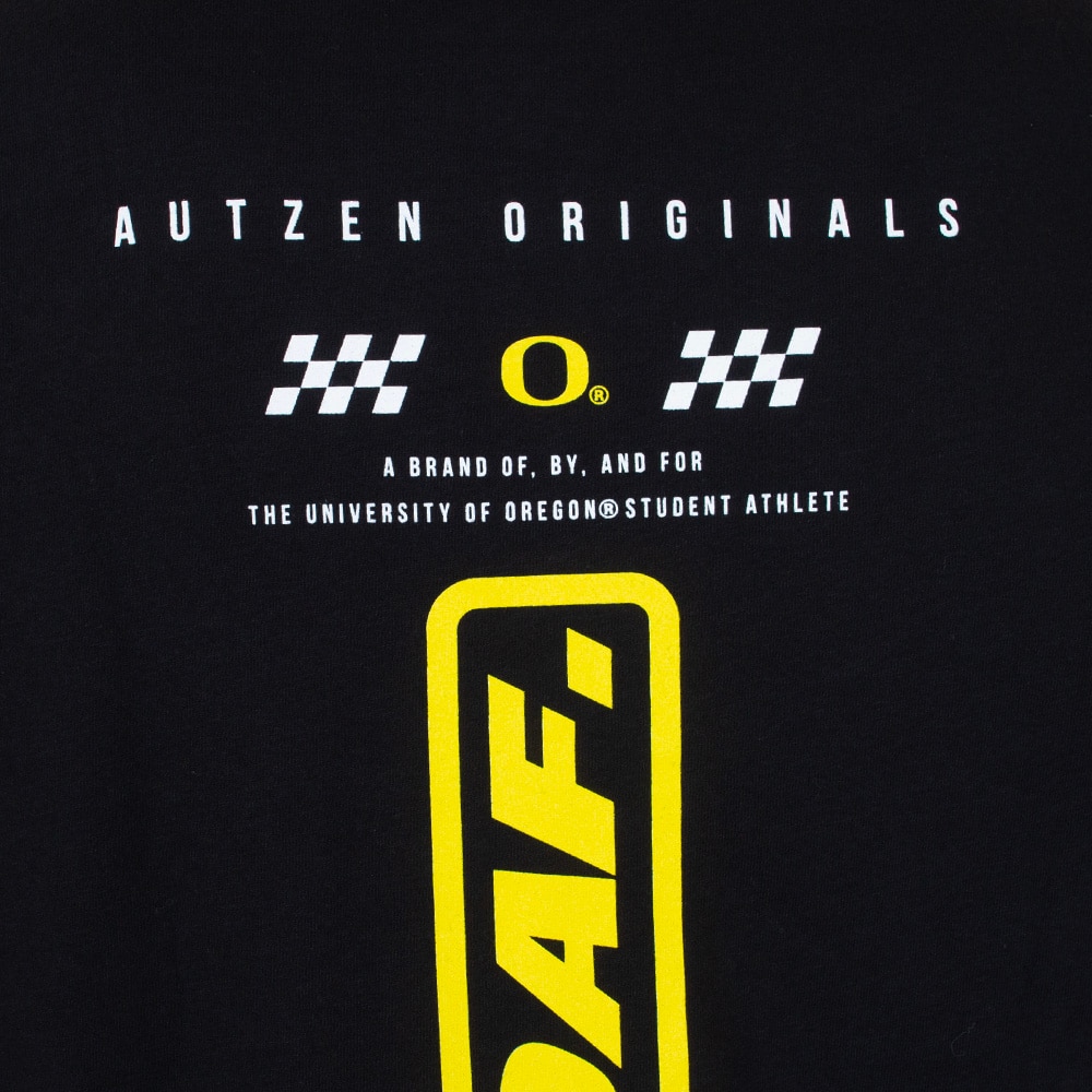 Classic Oregon O, Nike, Black, Crew Neck, Performance/Dri-FIT, Men, Unisex, Ducks of a Feather, DoaF, Speedway, T-Shirt, 994426